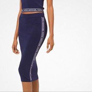 Michael Kors Logo Skirt